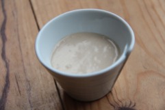sauce cacahuètes dakatine-lait de coco pour rouleaux de printemps